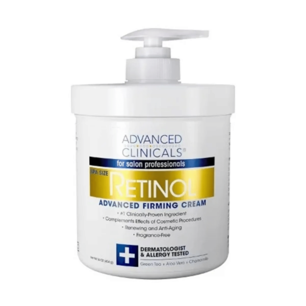 Shop the original Advanced Clinicals Retinol advanced firming cream 16 0z (454 g) in Lagos Nigeria