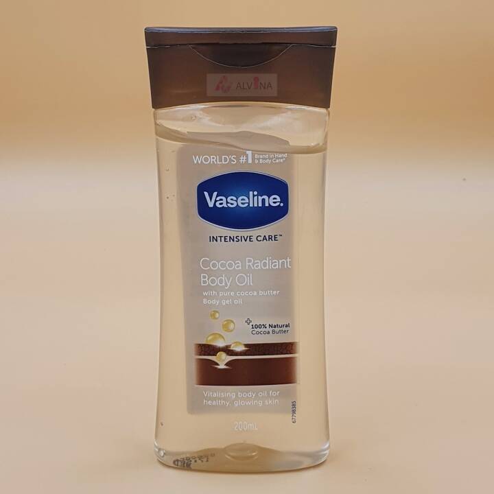 Vaseline Cocoa Radiant Body Pure Cocoa Butter 200ml | TOS Nigeria