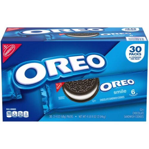 Shop the original Nabisco Oreo Smile Chocolate Sandwich Cookies 30 packs (Package may vary) in Lagos Nigeria