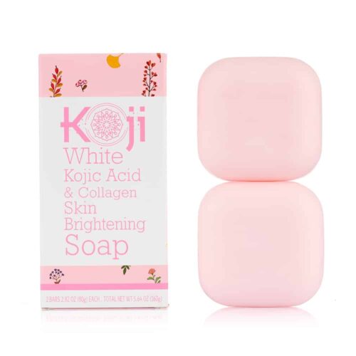 Shop the original Koji White Kojic Acid & Collagen Skin Brightening Soap (2 Bars), 5.64 oz in Lagos Nigeria