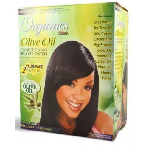 Shop the original Organics Olive Oil Conditioning Relaxer (Value Pack) in Lagos Nigeria