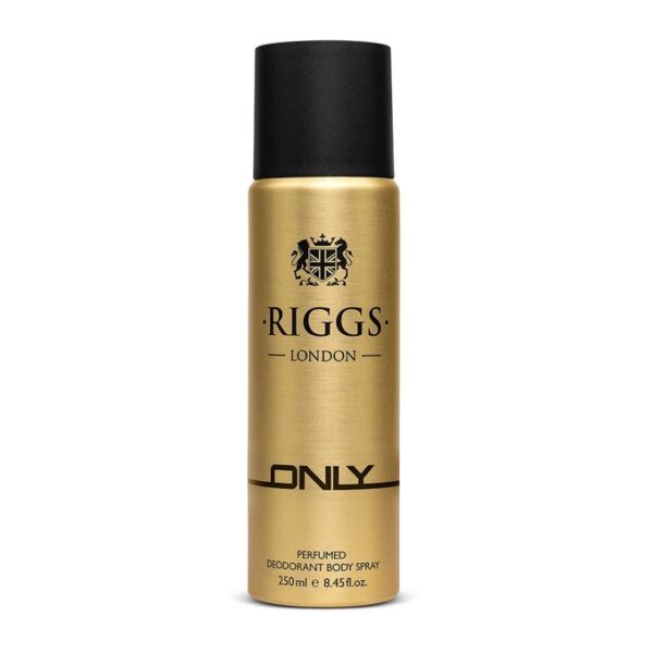Shop the original Riggs Only Body Spray (Men) 250ml in Lagos Nigeria