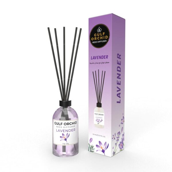 Shop the original Gulf Orchid Lavender Air Freshener Reed Diffuser 110 ml in Lagos Nigeria