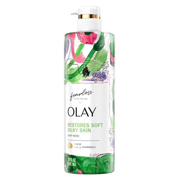 Shop the original Olay Fearless Restores Soft Silky Skin Body Wash 20 Fl Oz (With Aloe & Notes Of Chamomile) in Lagos Nigeria