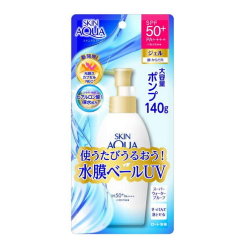 Shop the original Skin Aqua  spf 50+ 140g (New Packaging) in Lagos Nigeria