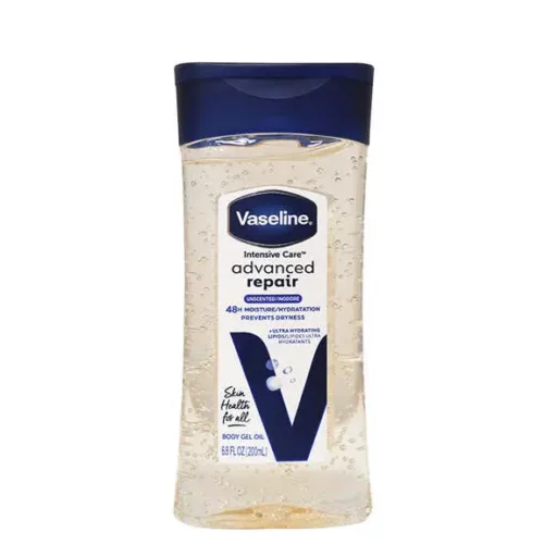 Shop the original Vaseline Essential Even Tone Body Oil 200 ml (Blue) (Copy) in Lagos Nigeria