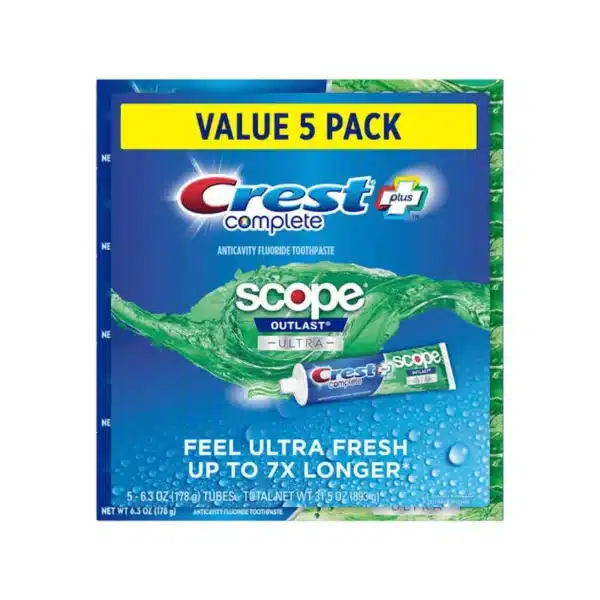 Shop the original Colgate Total Whitening Toothpaste, (5 packs, 170ml each) (Copy) in Lagos Nigeria