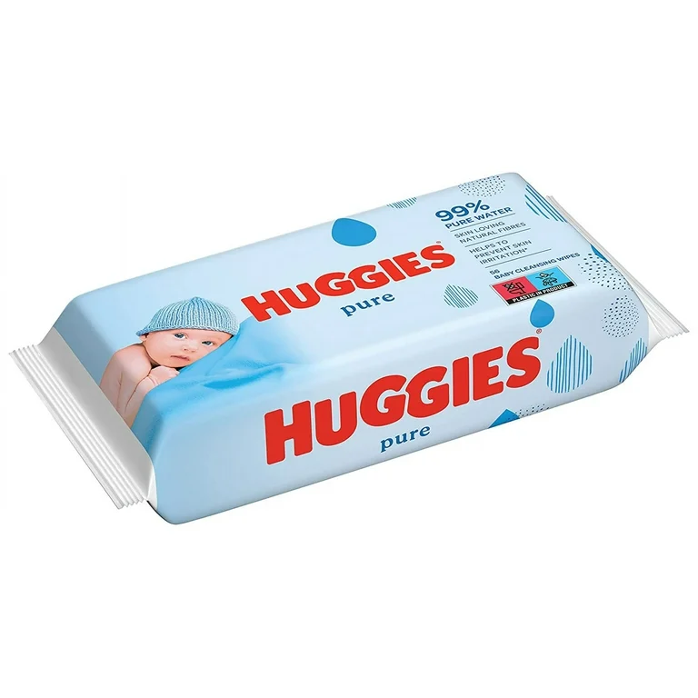 Buy Huggies Pure Baby Cleansing Wipes Pack (10 x 56 Wipes) Lagos