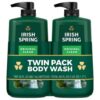 Shop the original Irish Spring Twin Pack Body Wash with pump Pack (2 x 30oz) in Lagos Nigeria