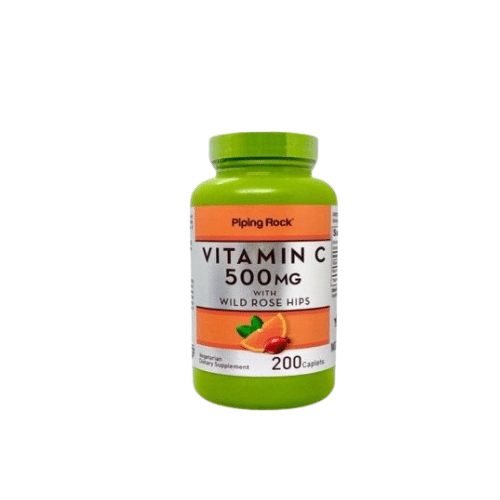 Shop the original Piping Rock Vitamin C 1000 mg with Wild Rose Hips, 100 Coated Caplets (Copy) in Lagos Nigeria